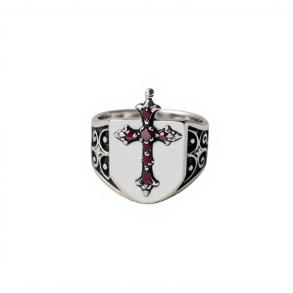 Medieval Cross Ring