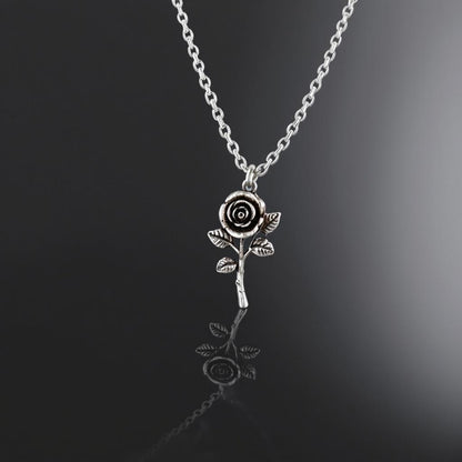 Rose Pendant Necklace