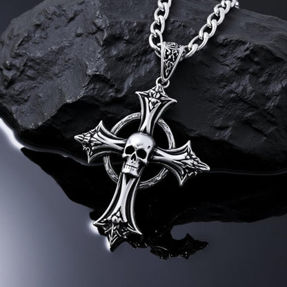 Skull Cross Necklace